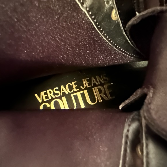 VERSACE JEANS COUTURE combat boots style (NEW) - Picture 4 of 13